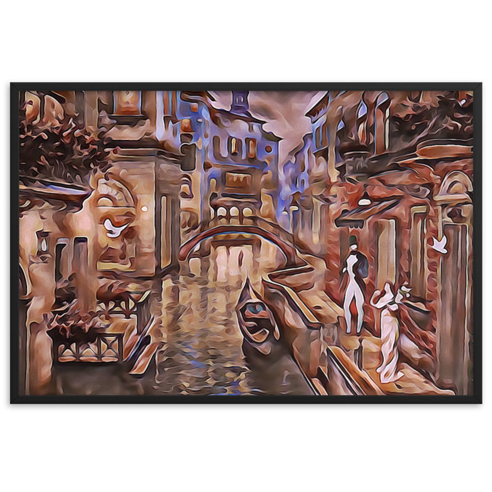 Questo è il mio porto e tu il suo cuore Superior Framed Poster