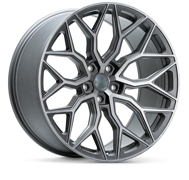 Tesla Model 3/Y/S TESERY Apex Spider-Y forged wheels, 8-spoke design, suitable for retrofitting Tesla vehicles, set of four.