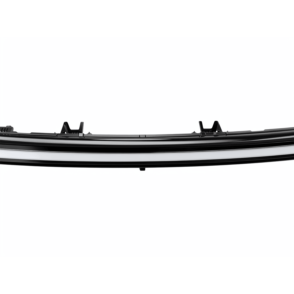 Front center LED headlight bar for Tesla Model Y Juniper, automotive light accessory with sleek design and bright illumination.