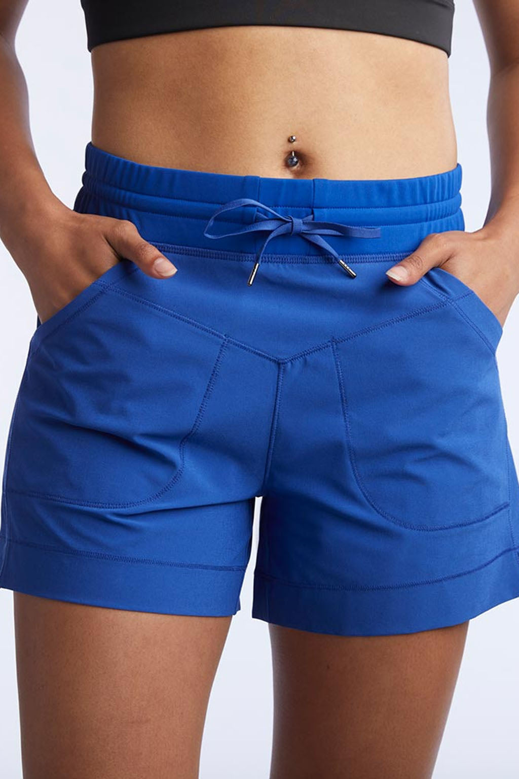 Goal Five Triple V Women's Athletic Shorts for training, coastal blue, XS, lightweight and comfortable for active wear.