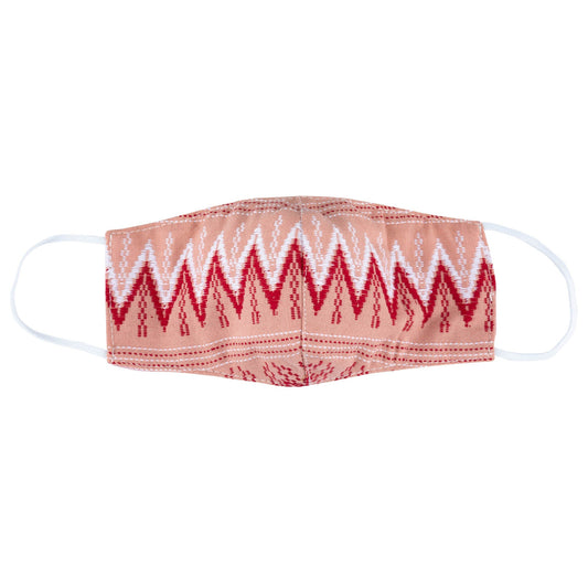 Handwoven face mask from GreaterGood, showcasing intricate craftsmanship and comfortable fit, part of mask and mask accessories collection.