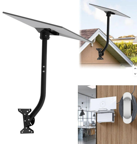 Extended adjustable Starlink Gen 3 mounting kit with pipe adapter for V3 Starlink dish, compatible with Guangzhou Chuangze Digital Technology.