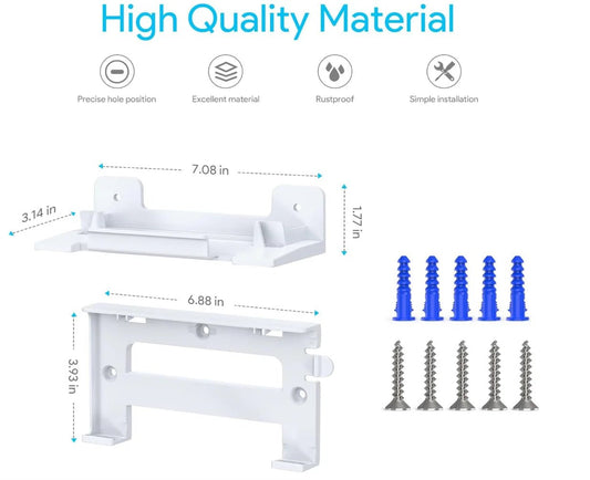 Starlink All-in-One V3 Mesh Router Kit by Guangzhou Chuangze Digital, shown with wall mount and easy snap-in installation for Starlink GEN3.