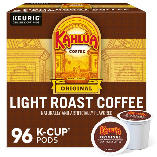 KupofK Coffee Kahlua Coffee Original K-cups, 24-count, rich coffee flavor in individual single-serve pods