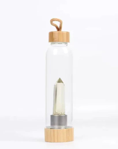 Crystal Bamboo Water Bottle