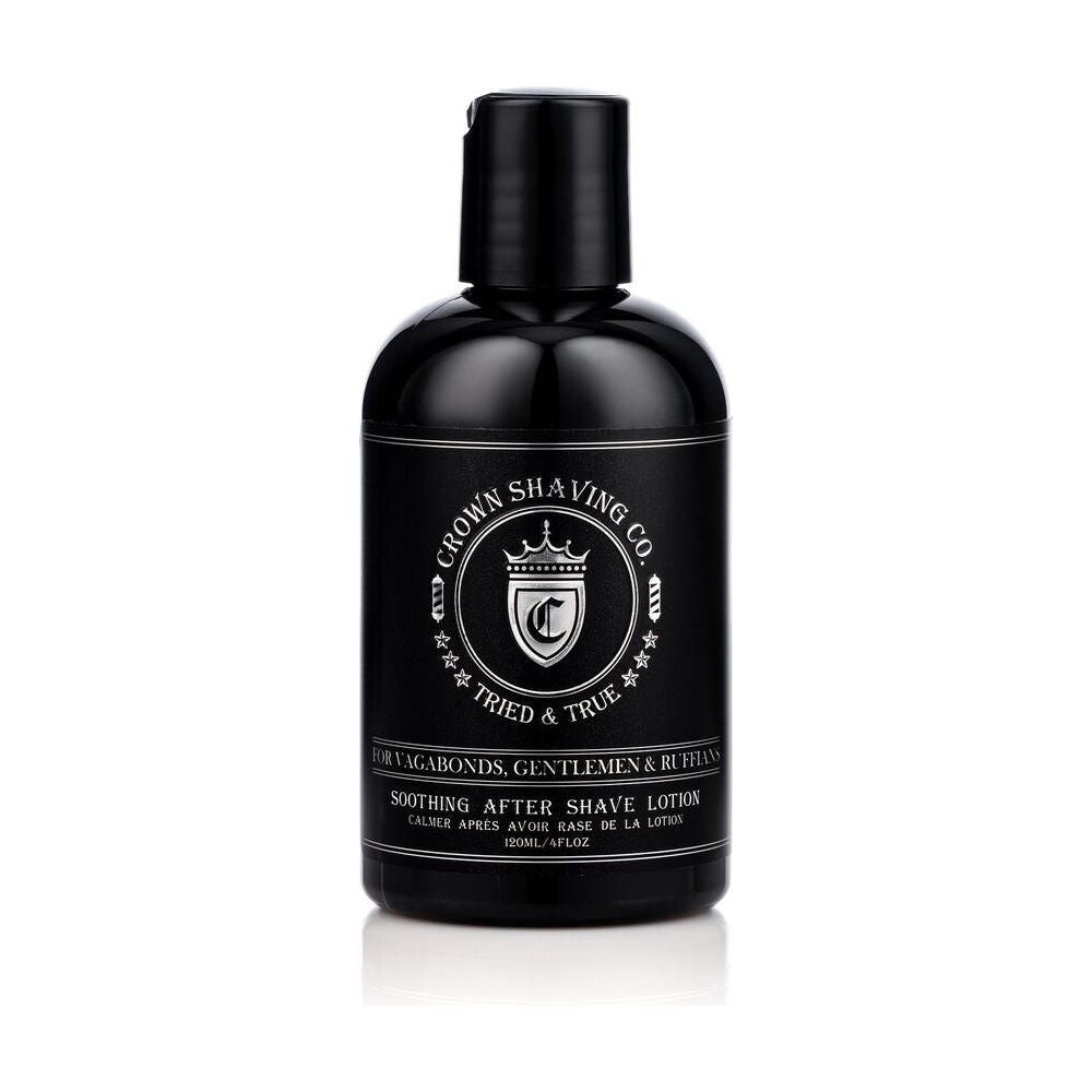 Crown Shaving Co. Soothing After Shave Lotion in 4 oz bottle, hydrating after shave for sensitive skin