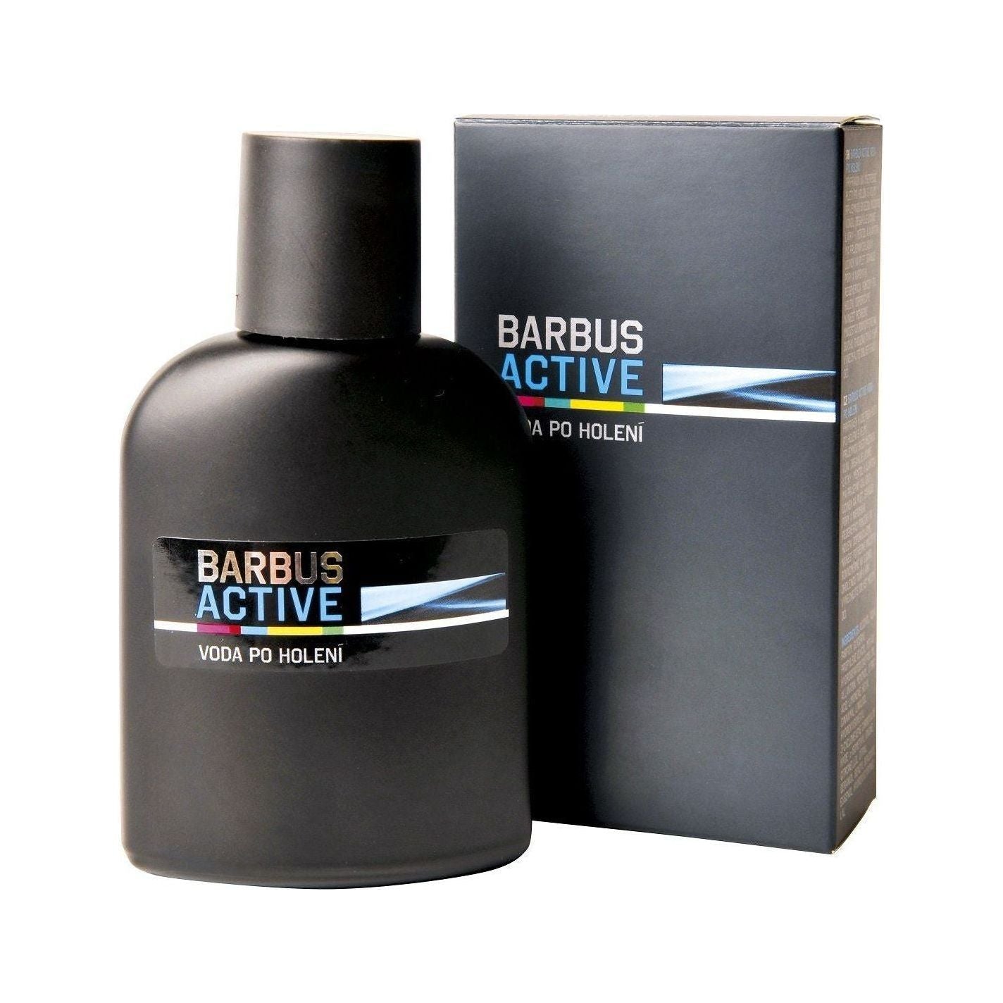 Barbus Active after shave lotion in 100ml bottle, designed to soothe and refresh skin after shaving.