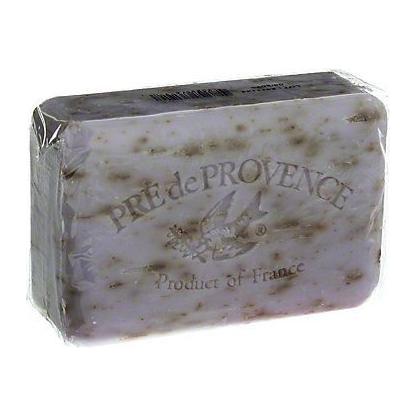 Lavender Shea Butter Vegetable Bar Soap by Pasteur Pharmacy, 250g, with a creamy soap bar featuring lavender and shea butter ingredients.