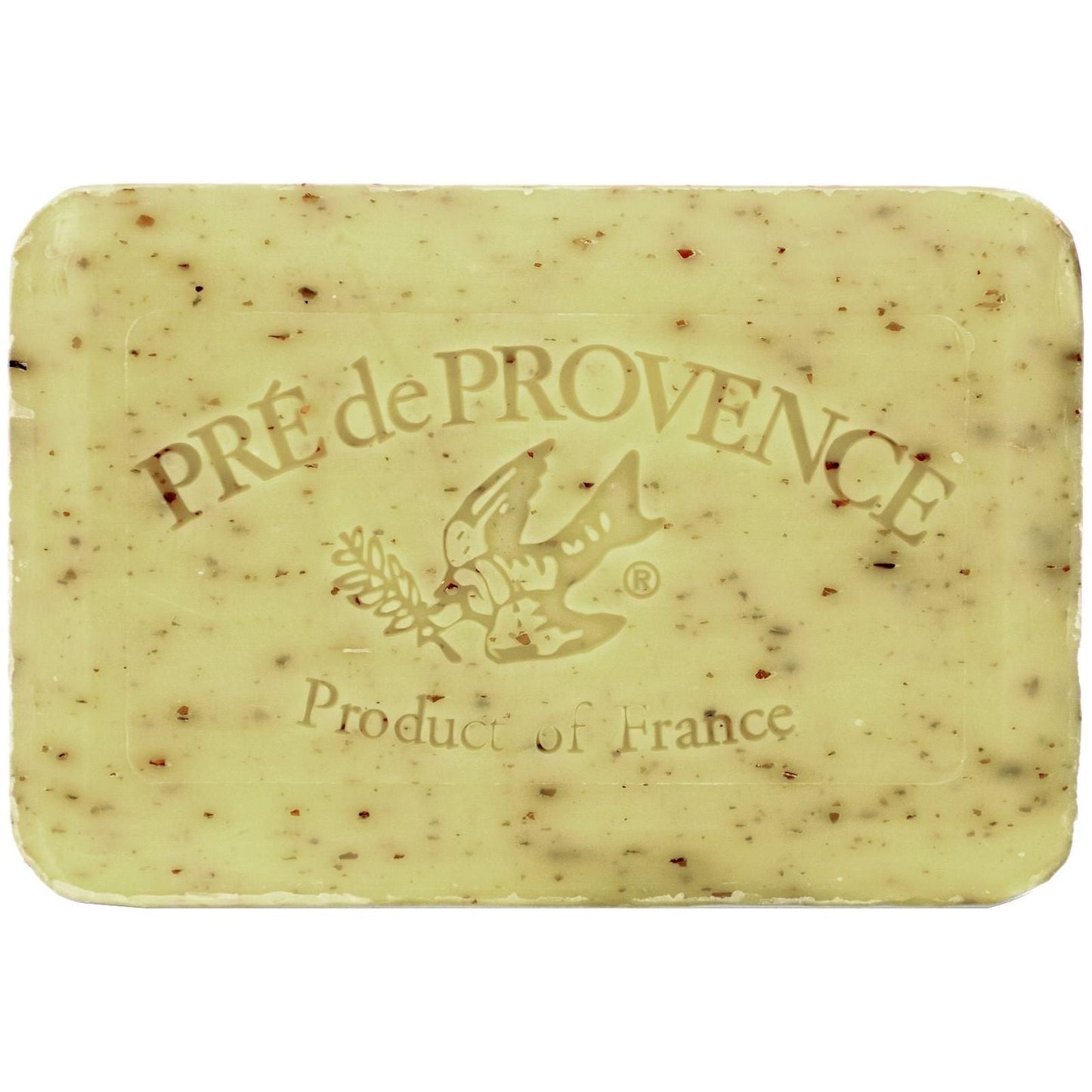 Pre De Provence lemongrass shea butter vegetable bar soap by Pasteur Pharmacy, 250g, with fresh lemongrass and creamy texture.