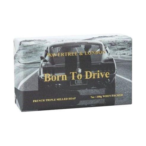 Wavertree & London Born to Drive 7oz bar soap by Pasteur Pharmacy, with a natural soap bar appearance and packaging.