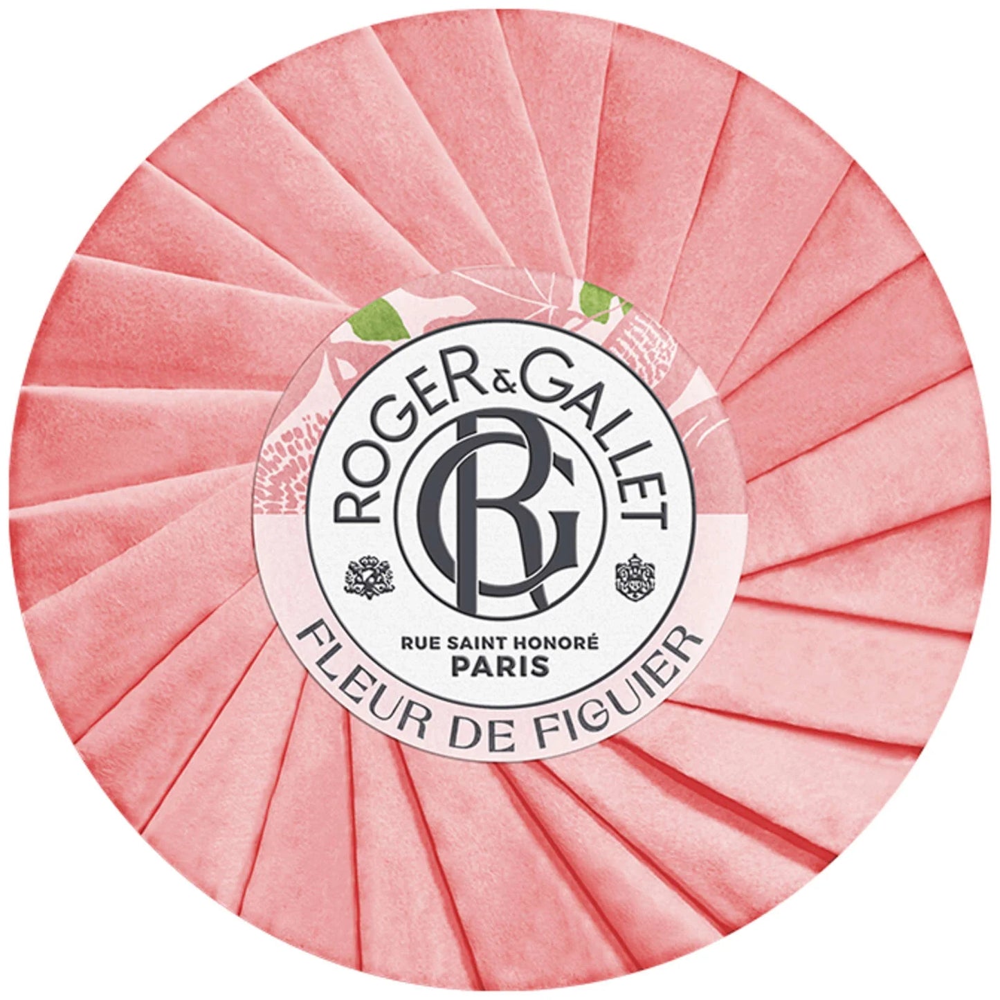 Roger & Gallet Fleur de Figuier Wellbeing Soap 100g, natural bath and body soap with fig scent and floral notes.