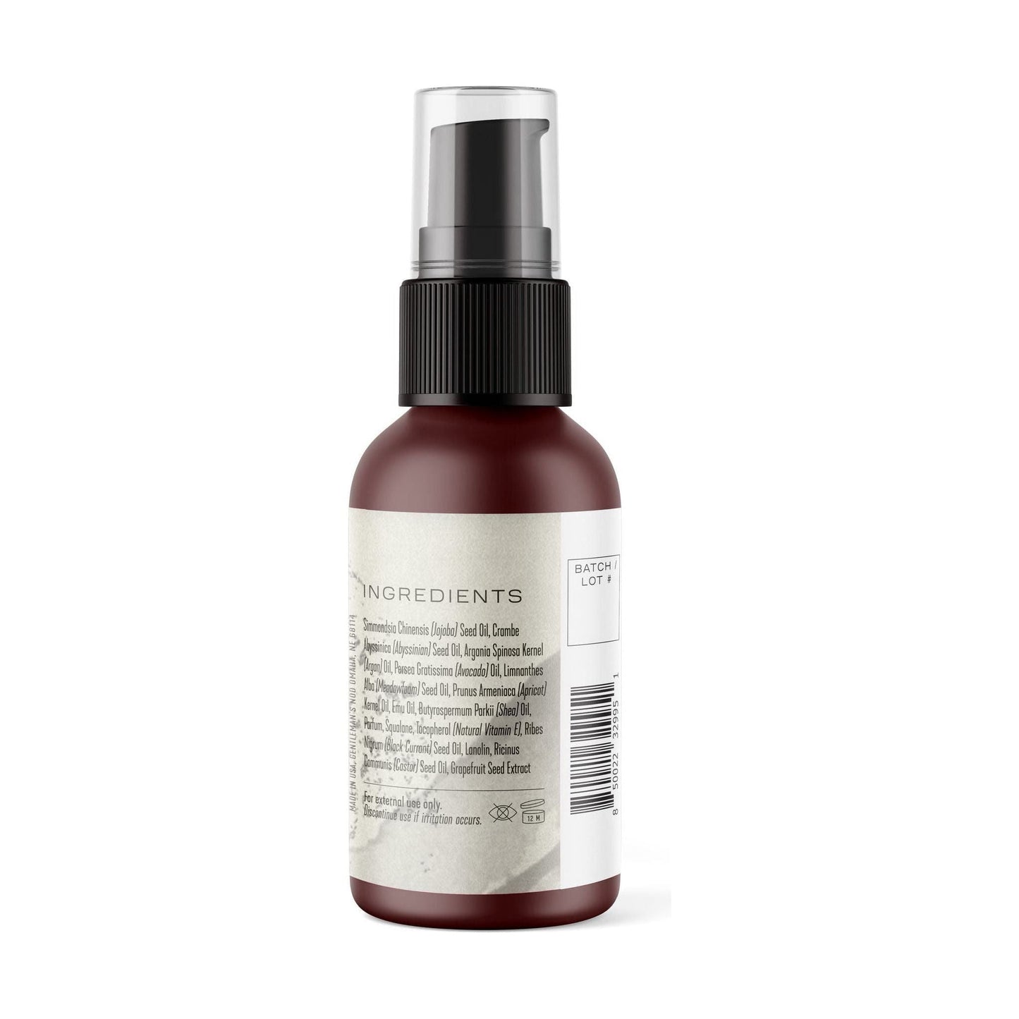Pasteur Pharmacy Gentleman's Nod Kensei Beard Grooming Oil in 6.75 oz bottle, smooths and conditions beard and facial skin.
