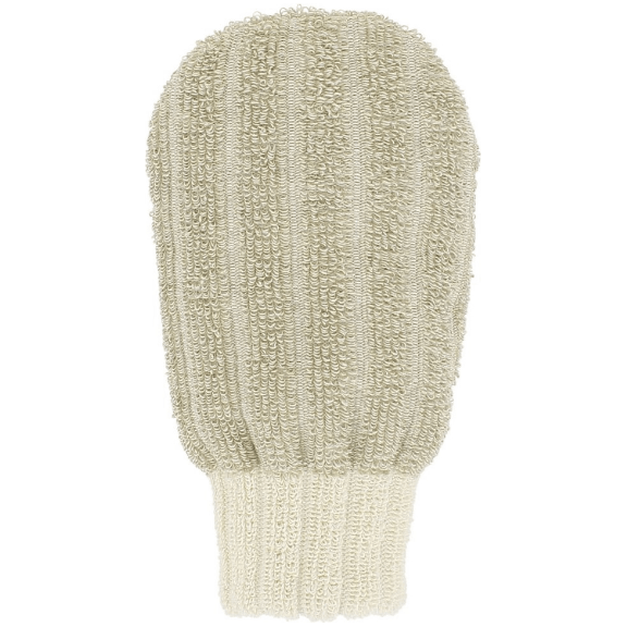 Bio-organic Riffi Body Peeling Glove by Pasteur Pharmacy for gentle exfoliation and smooth skin.