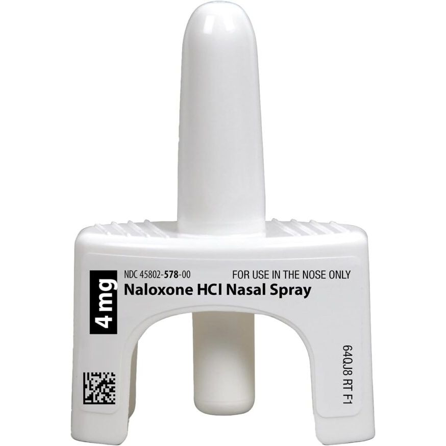 Pasteur Pharmacy Naloxone SN 4mg/0.1ml breath spray, 2x0.1ml bottles, designed for emergency overdose reversal.