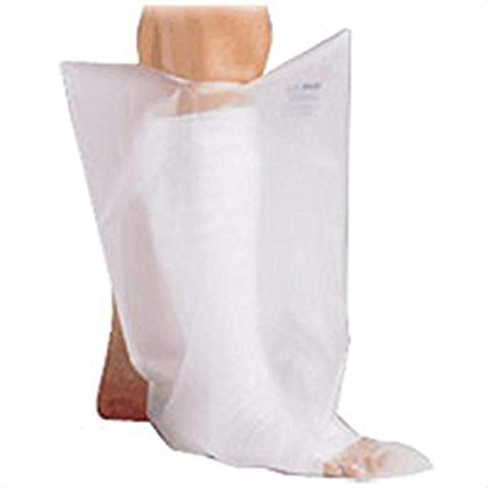 Fla Orthopedics adult short leg cast protector, transparent waterproof bandage cover for leg injuries, by Pasteur Pharmacy