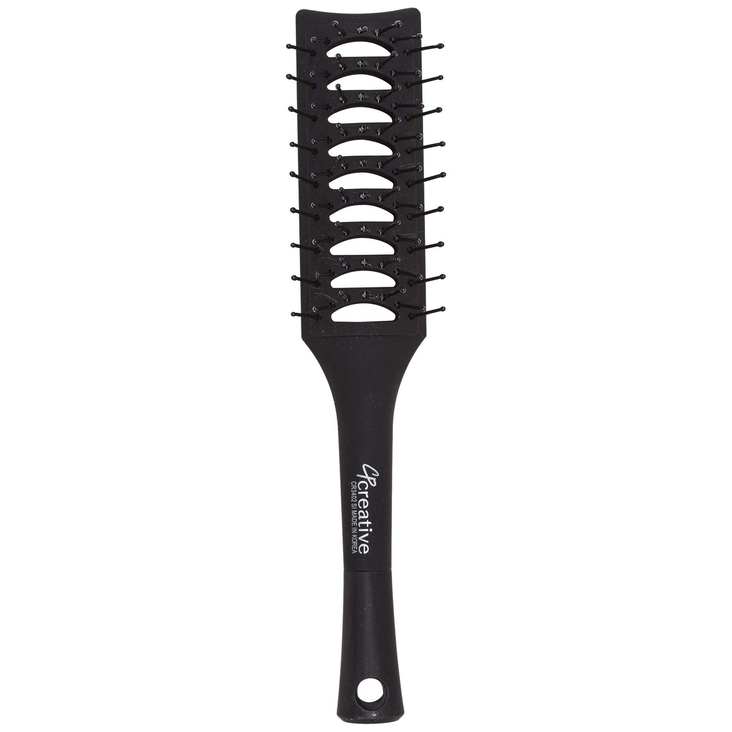 Creative CR3402-SI hair brush by Pasteur Pharmacy, a comb and brush with a sleek design for detangling and styling hair.