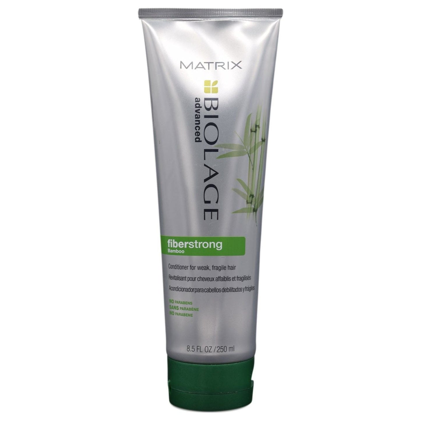 Matrix Biolage Fiberstrong Bamboo Conditioner in 8.5 fl oz bottle, smooth and strengthening hair care product with natural bamboo extract