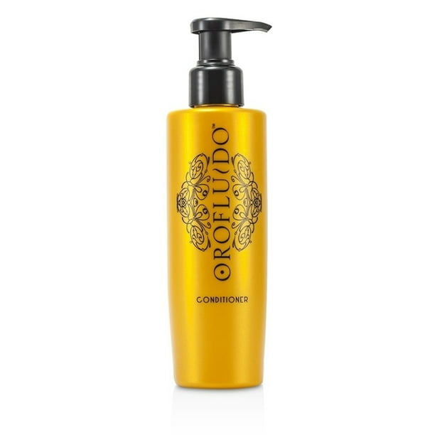 Orofluido Original Conditioner bottle from Pasteur Pharmacy, nourishing hair with a sleek design and clear label.