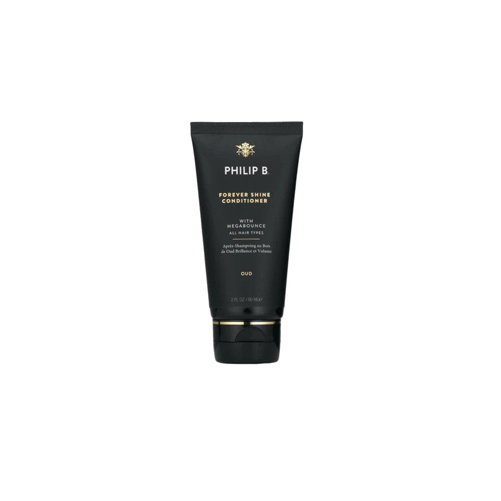 Philip B Oud Royal Forever Shine Conditioner bottle, luxurious hair conditioner from Philip B for glossy, healthy hair.