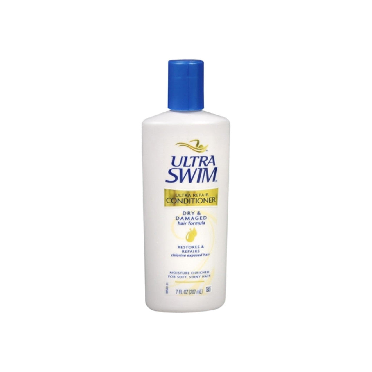 Pasteur Pharmacy Ultra Swim Chlorine Removal Conditioner 7 oz bottle, designed to protect hair from chlorine damage.