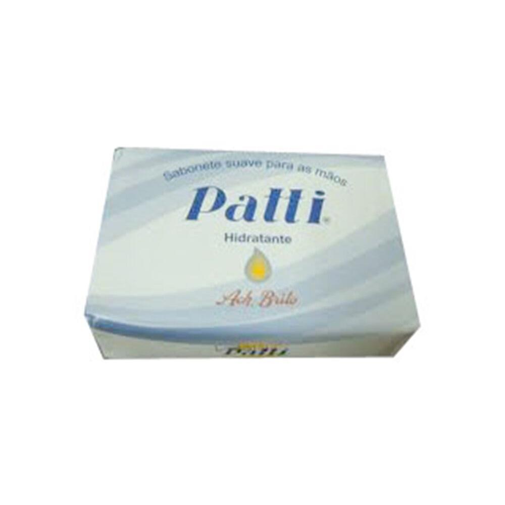 Ach. Brito Sabonete Patti 160g soap bar with floral scent, featuring elegant packaging from Pasteur Pharmacy.