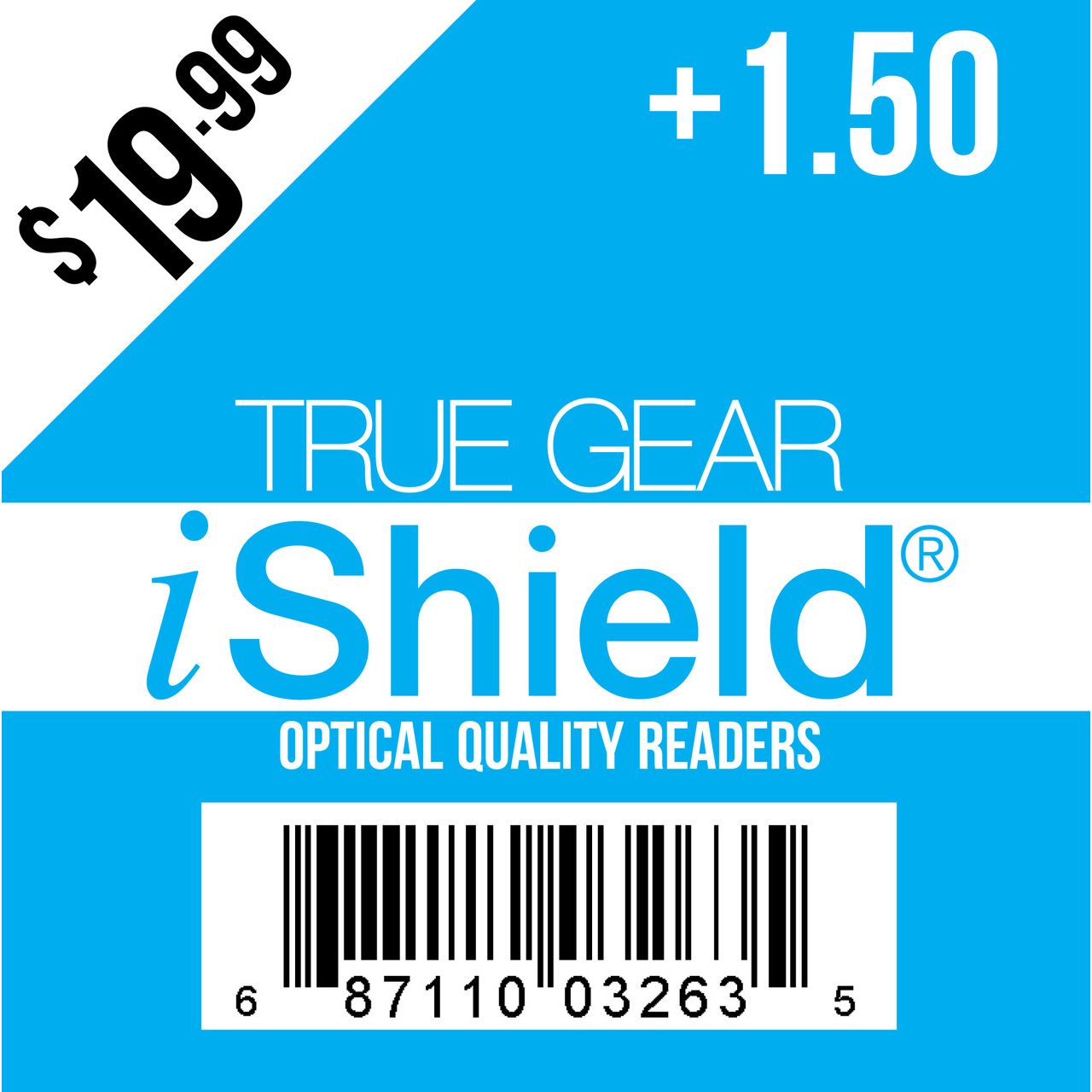 True Gear iShield 1.50 e-Book readers from Pasteur Pharmacy, premium assortment with sleek design and adjustable reading lenses.