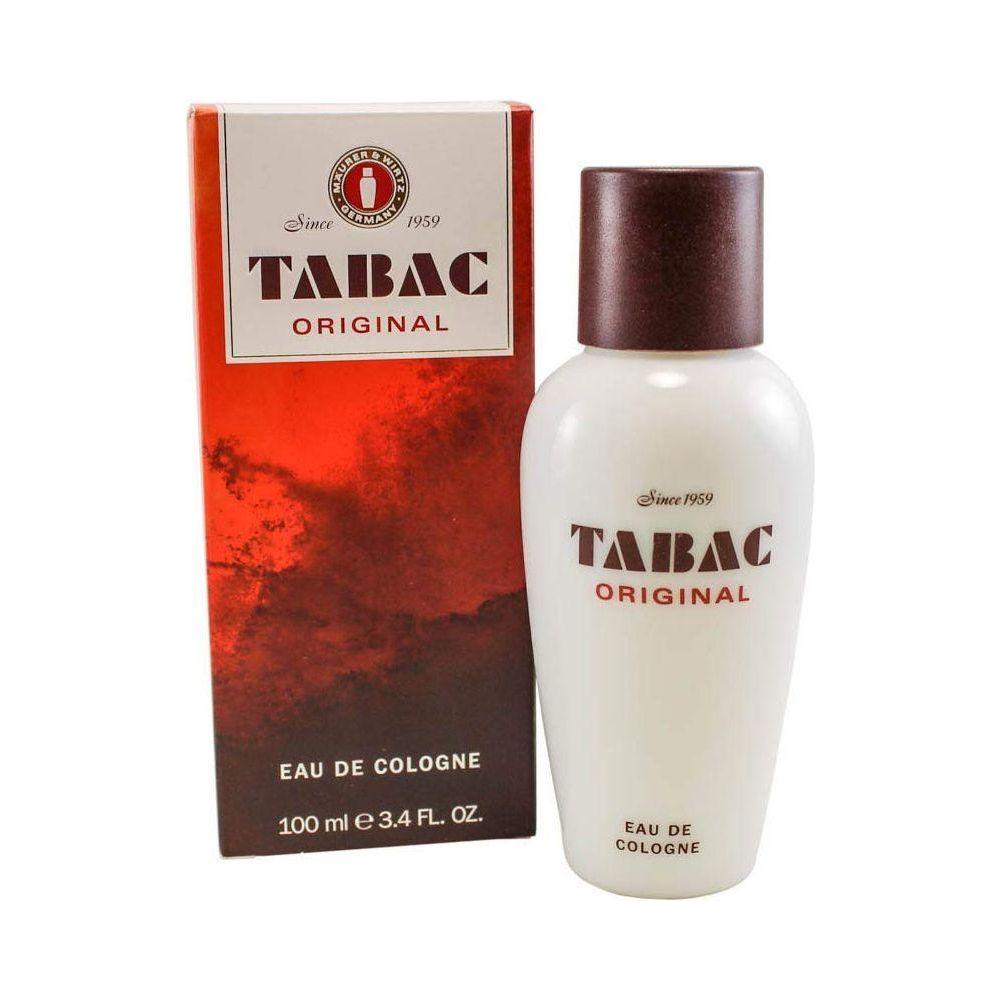 Pasteur Pharmacy Tabac Orignal Eau De Cologne splash bottle, 5.1 oz, with classic design and vintage label for men.