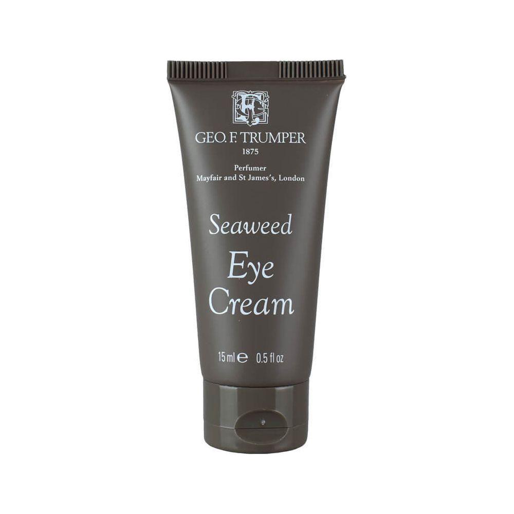 Geo. F. Trumper Seaweed Eye Cream in 15ml jar, natural eye care product with seaweed extract for soothing and revitalizing the eye area.