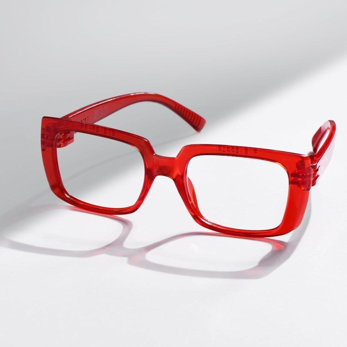 Pasteur Pharmacy blue light blocking eyeglasses with metalless, screwless design in black, model NR9107-B15.