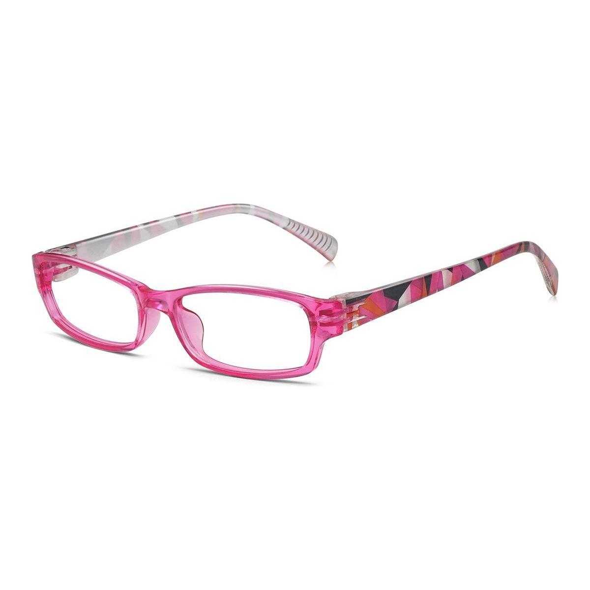 Blue frame-only eyeglasses from PcFao by Pasteur Pharmacy, no prescription, showcasing sleek design and lightweight build.