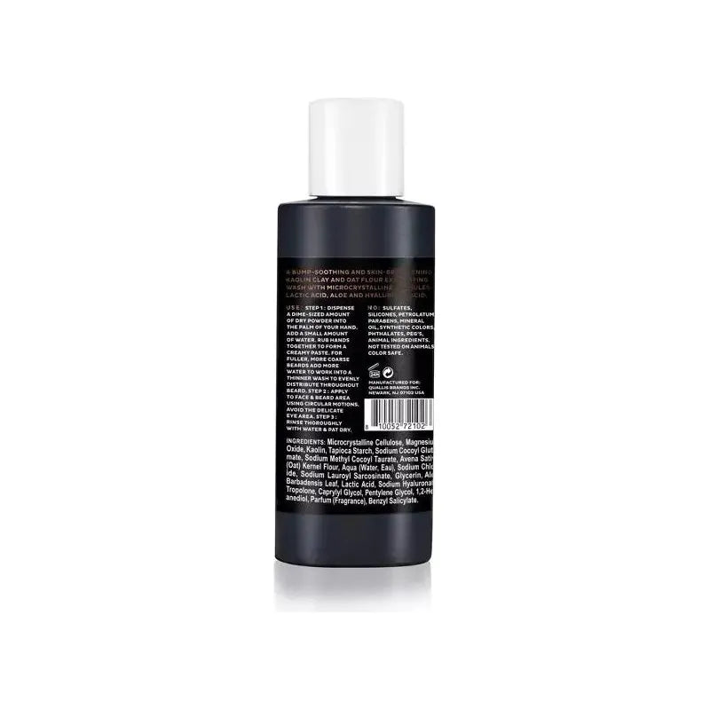 Travel-size Scotch Porter Daily Exfoliating Cleanser, facial cleanser in a compact bottle, designed for effective skin exfoliation.