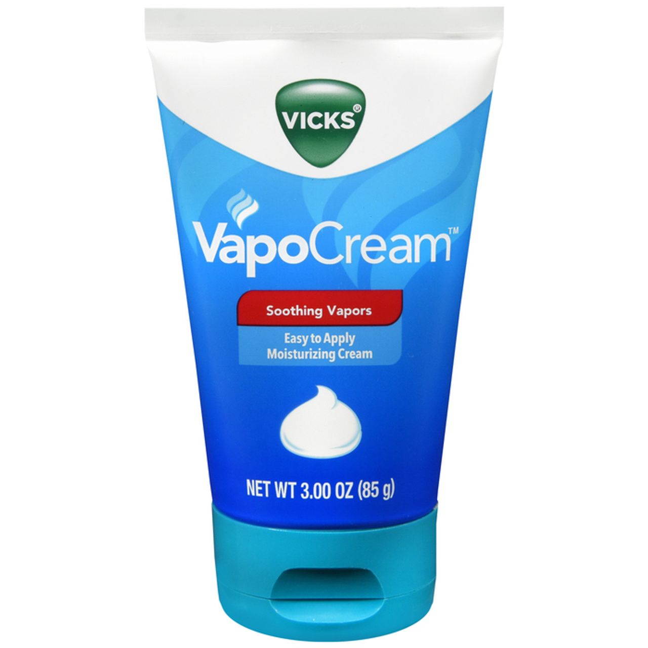 Vicks Vapocream Soothing Vapors Cream 3 oz jar, first aid product for muscle and skin relief, by Pasteur Pharmacy