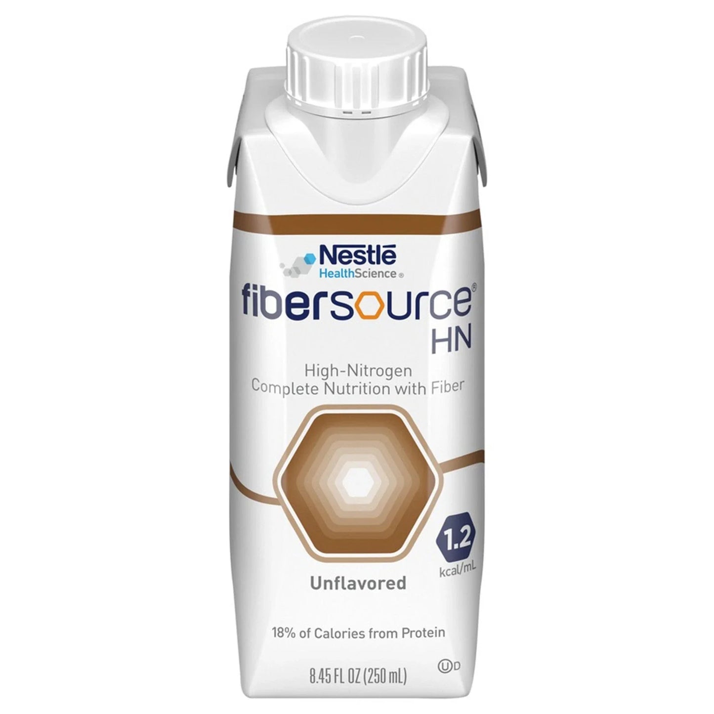 Nestlé FiberSource HN liquid nutritional supplement for fitness and nutrition, 1.2 cal/mL, 24-count, discontinued product