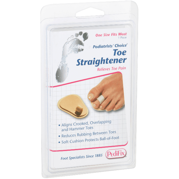 Pasteur Pharmacy PediFix Toe Straightener, a foot care product, designed to straighten toes and improve alignment.