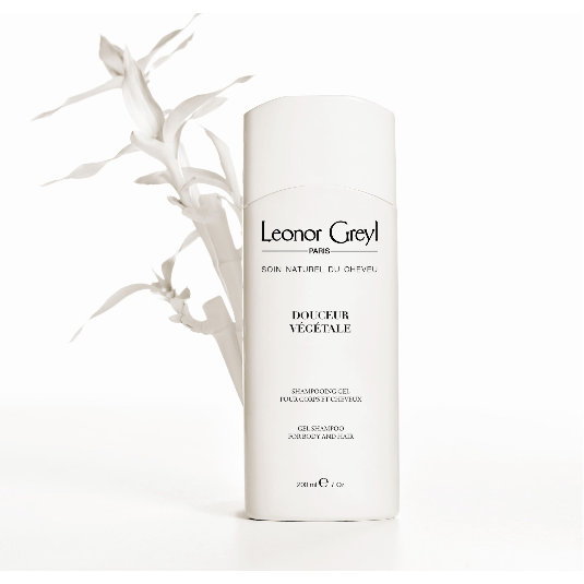 Leonor Greyl Douceur Vegetale Hair and Body Shampoo in 7 oz bottle, natural formula for gentle cleansing of hair and skin