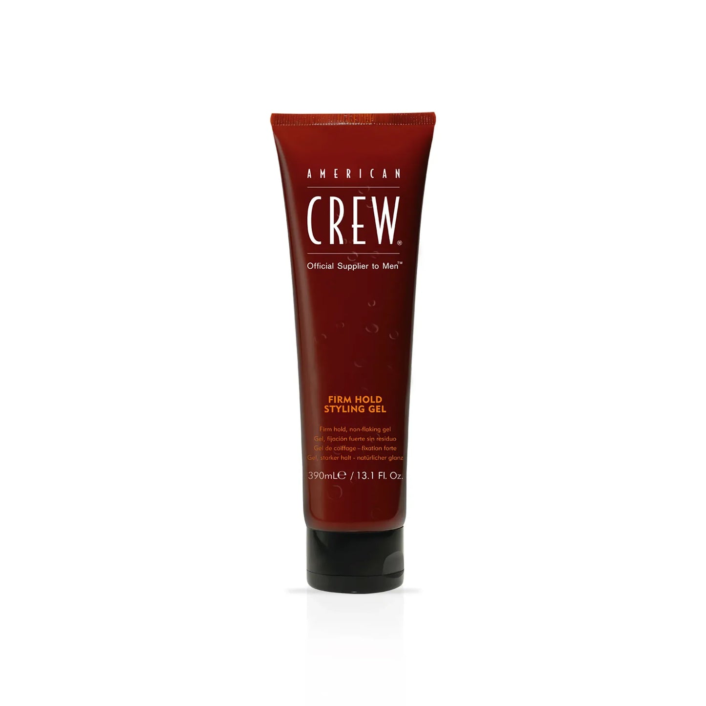 American Crew Classic Firm Hold Styling Gel in 13.1 oz bottle, hair care product for strong, long-lasting hold and styling.