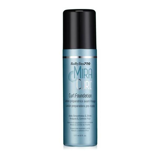 Babyliss Pro Miracurl Curl Foundation hair care product in 6 fl oz bottle, displayed on a neutral background