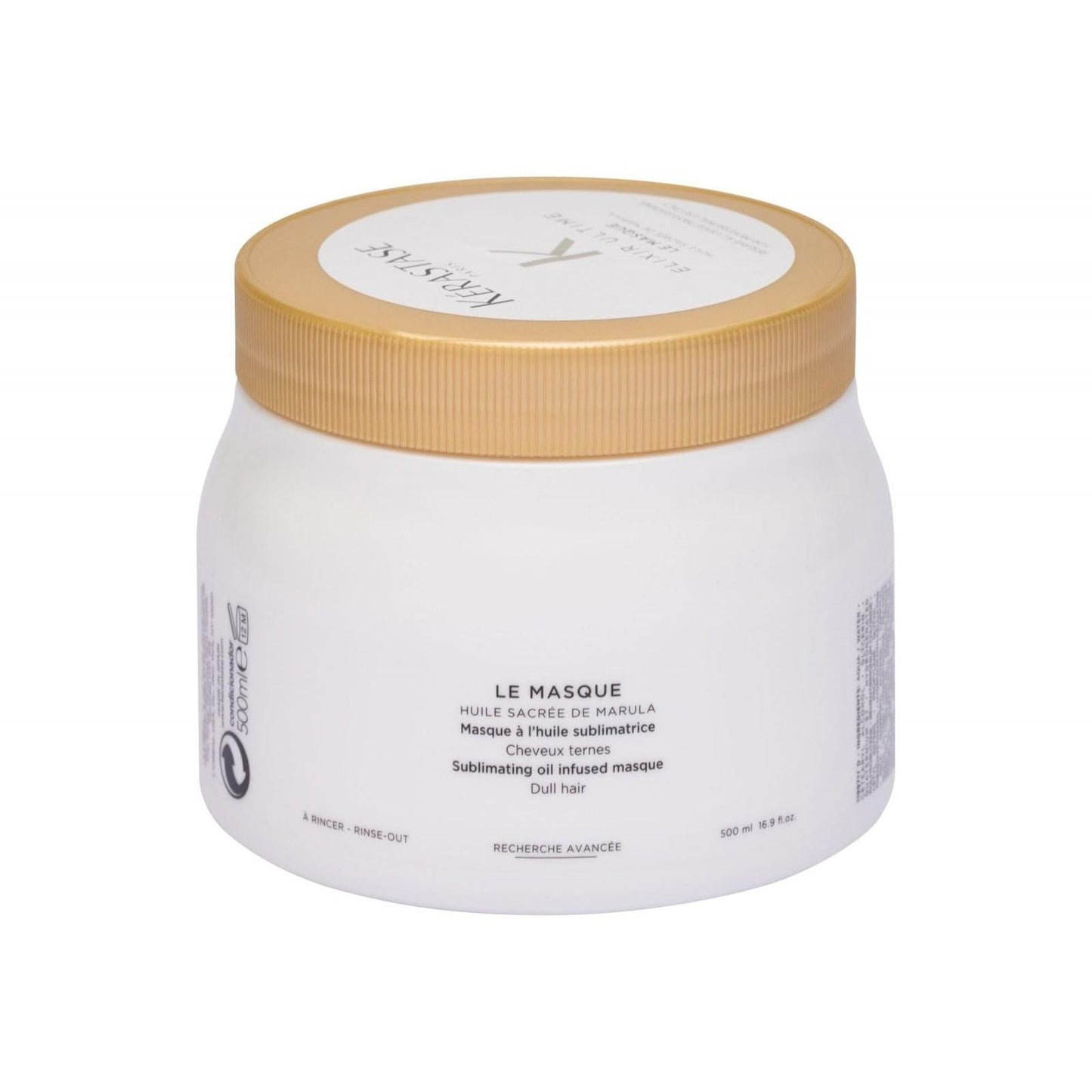 Kerastase Elixir Ultime Masque for hair care, 16.9 oz jar with rich, nourishing formula for healthy, shiny hair