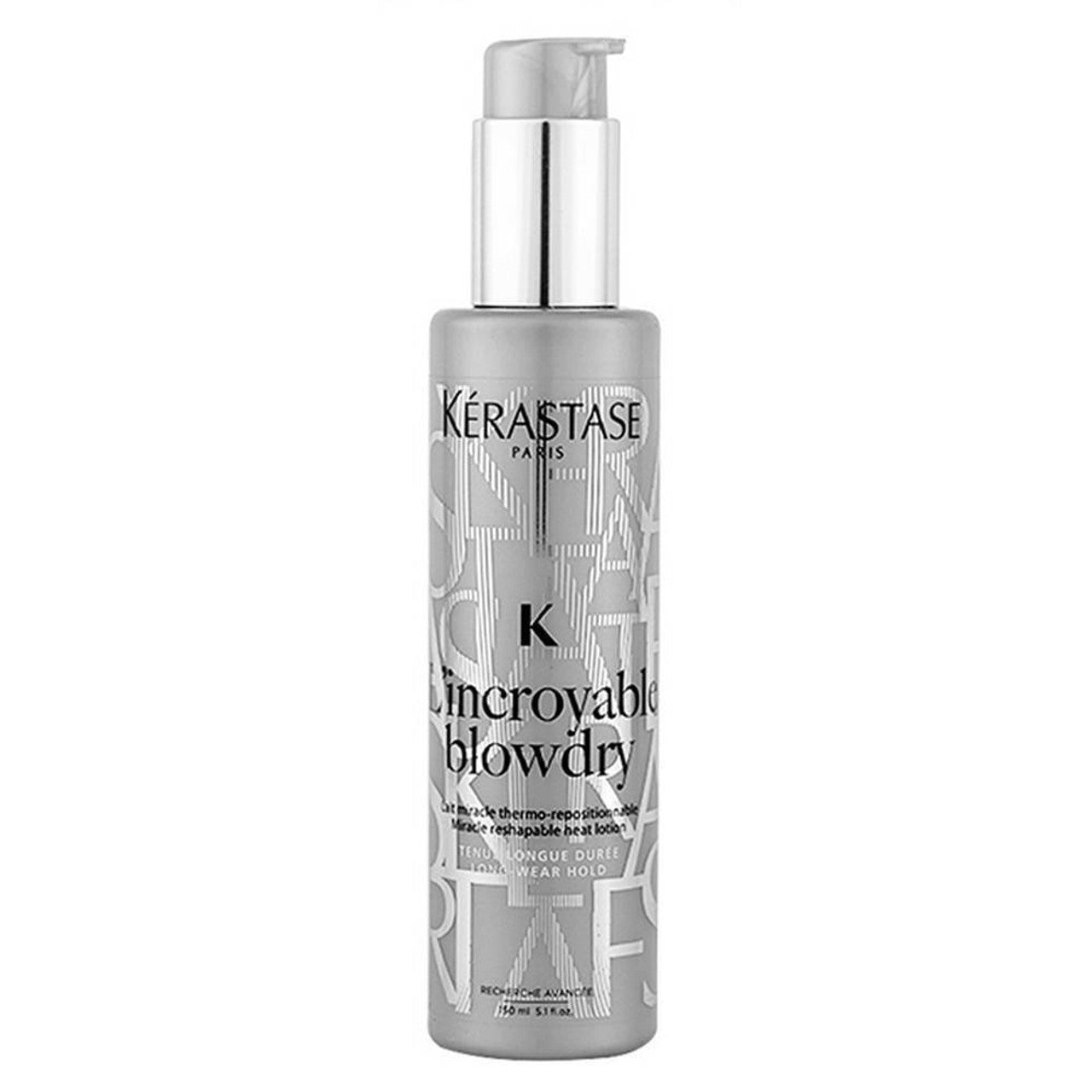 Kerastase Lincroyable Blowdry Heat Lotion 150ml for hair care, smooths and protects during blow-drying, with a lightweight formula.