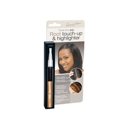Irene Gari Cover Your Gray hair color for women, jet black root touch-up and highlighter, 0.07 oz, by Pasteur Pharmacy.