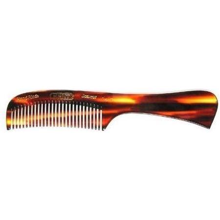 Kent Handmade Comb 14T, 175 mm course-toothed medium rake comb for textured hair, made by Pasteur Pharmacy.