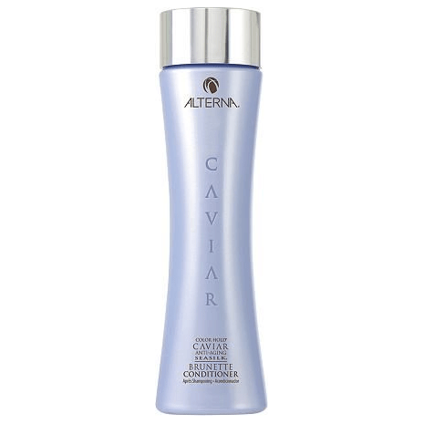 Alterna Caviar Anti-Aging Brunette Hair Conditioner 8.5oz, nourishing hair care product for brunette hair.