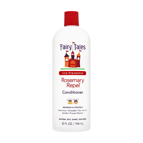 Fairy Tales Rosemary Repel Creme Conditioner refill in 32 fl oz bottle, natural hair conditioner by Pasteur Pharmacy with rosemary scent.
