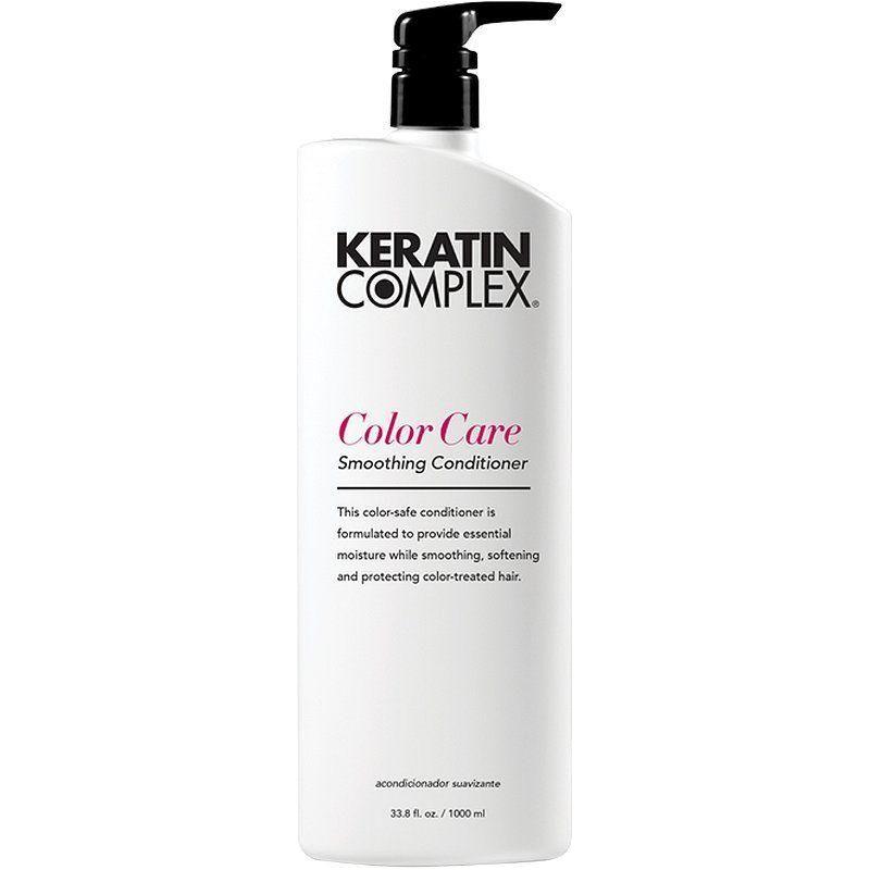 Keratin Complex Keratin Color Care Conditioner in 33.8 fl oz bottle, nourishing hair and protecting color with natural keratin treatment