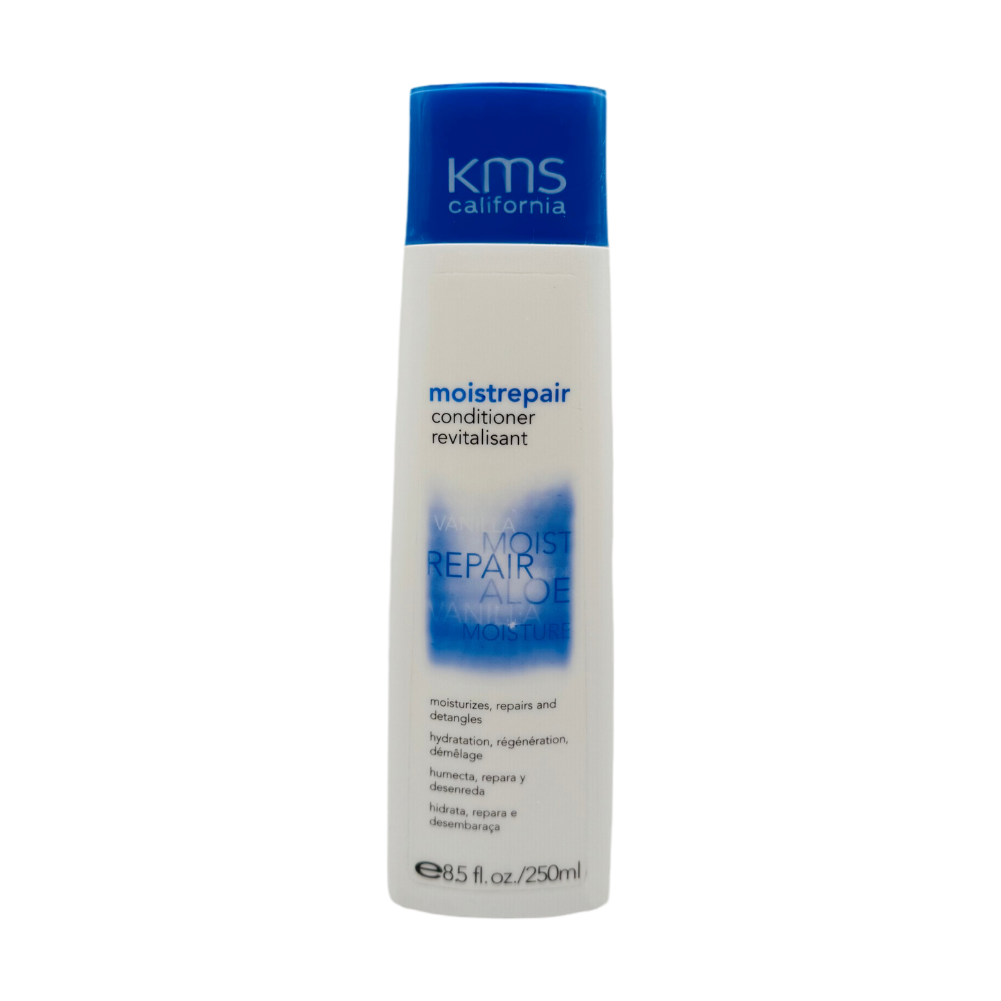 KMS Moist Repair Conditioner in 8.5 oz bottle, creamy hair conditioner for moisture repair and smoothness