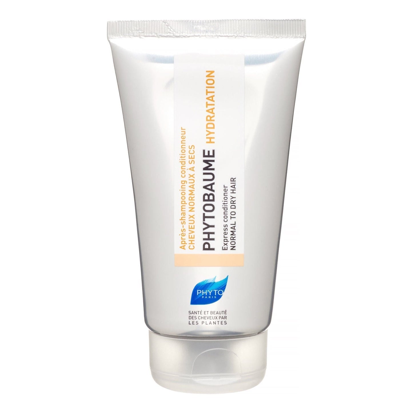 Phyto Phytobaume Hydration Express Conditioner 5.1 oz for nourishing hair, shown in a sleek bottle on a white background.
