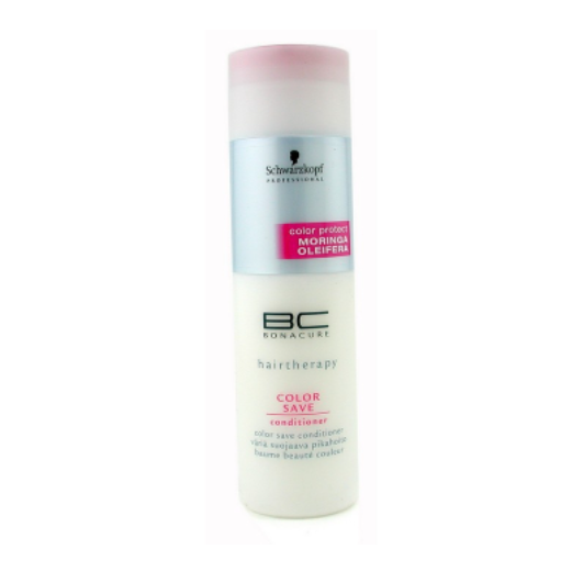 Schwarzkopf BC Bonacure Color Save Hair Conditioner in 6.8 oz bottle, designed to protect and preserve colored hair.