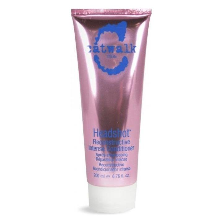 Tigi Catwalk Headshot Reconstructive Intense Hair Conditioner in 6.76oz bottle, nourishing treatment for damaged hair