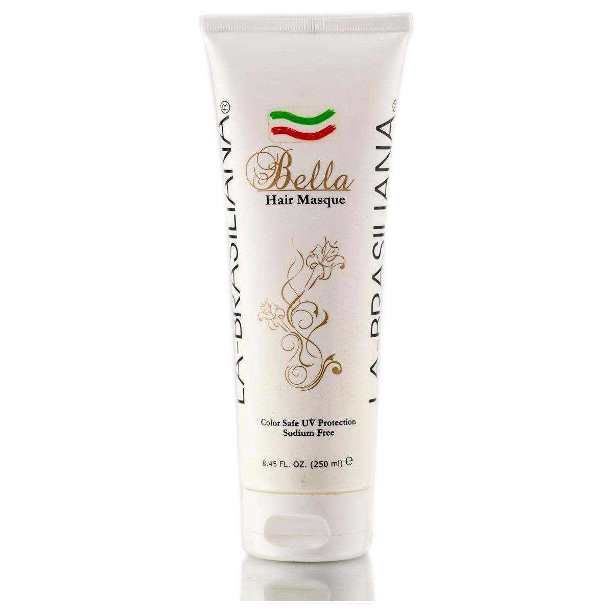 La Brasiliana Bella Hair Masque from Pasteur Pharmacy, 236ml, smooth and nourishing treatment for healthy hair.