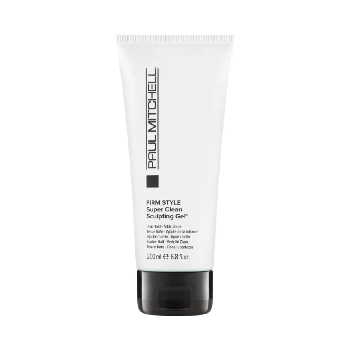 Paul Mitchell Super Clean Sculpting Gel in 6.8 oz container, a professional hair styling gel for a clean, firm hold.